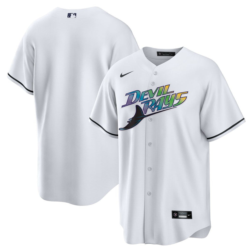 Tampa Bay Rays Nike Home Replica Team Jersey - White Official MLB Team Apparel Baseball Fan Gear