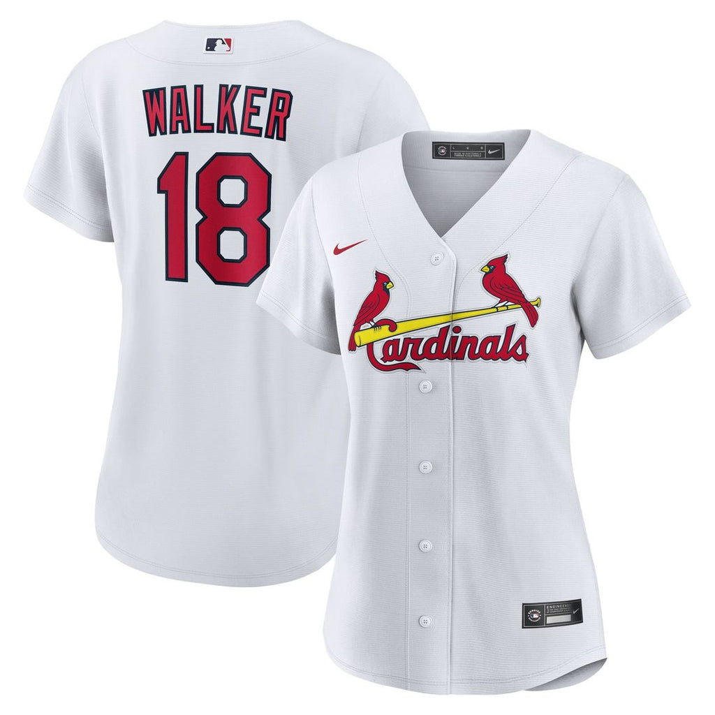 Jordan Walker St. Louis Cardinals Nike Women's Home Replica Jersey - White Official MLB Team Apparel Baseball Fan Gear