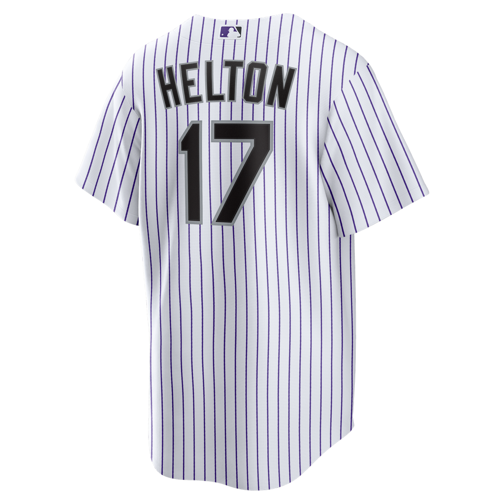 Todd Helton Colorado Rockies Nike Home Retired Player Replica Jersey - White Official MLB Team Apparel Baseball Fan Gear