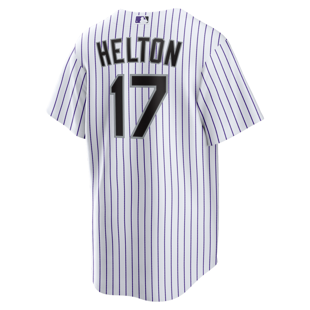 Todd Helton Colorado Rockies Nike Home Retired Player Replica Jersey - White Official MLB Team Apparel Baseball Fan Gear