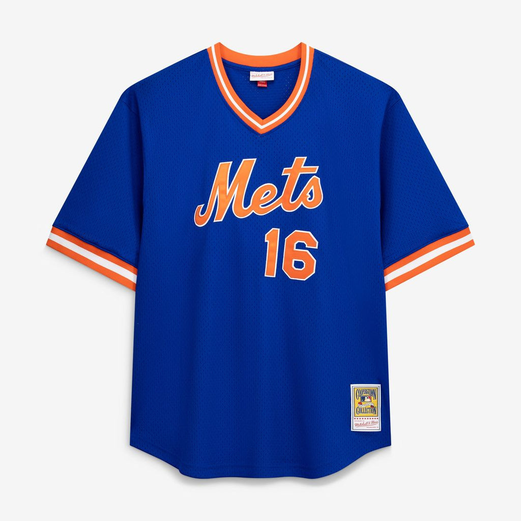 Dwight Gooden New York Mets Profile Big & Tall Cooperstown Collection Mesh Batting Practice Jersey - Royal Official MLB Team Apparel Baseball Fan Gear