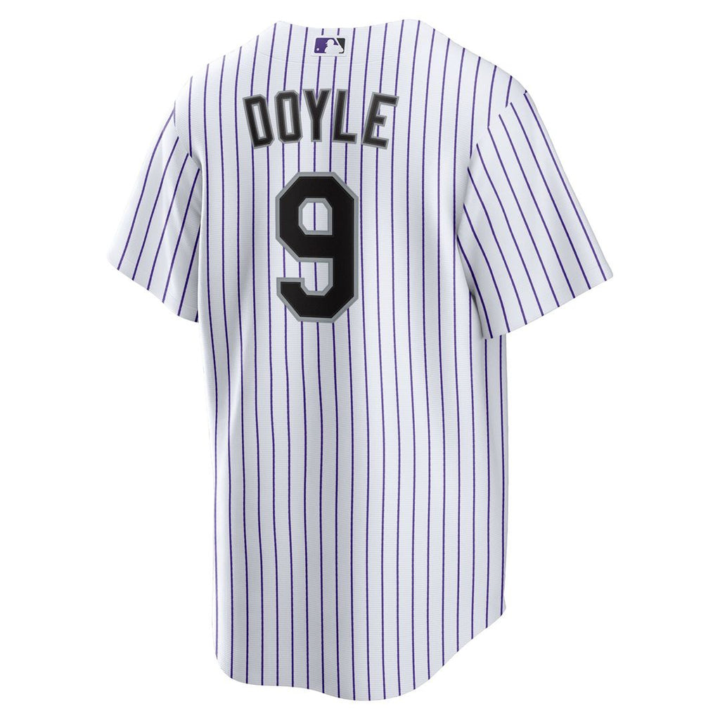 Brenton Doyle Colorado Rockies Nike Home Replica Jersey - White Official MLB Team Apparel Baseball Fan Gear