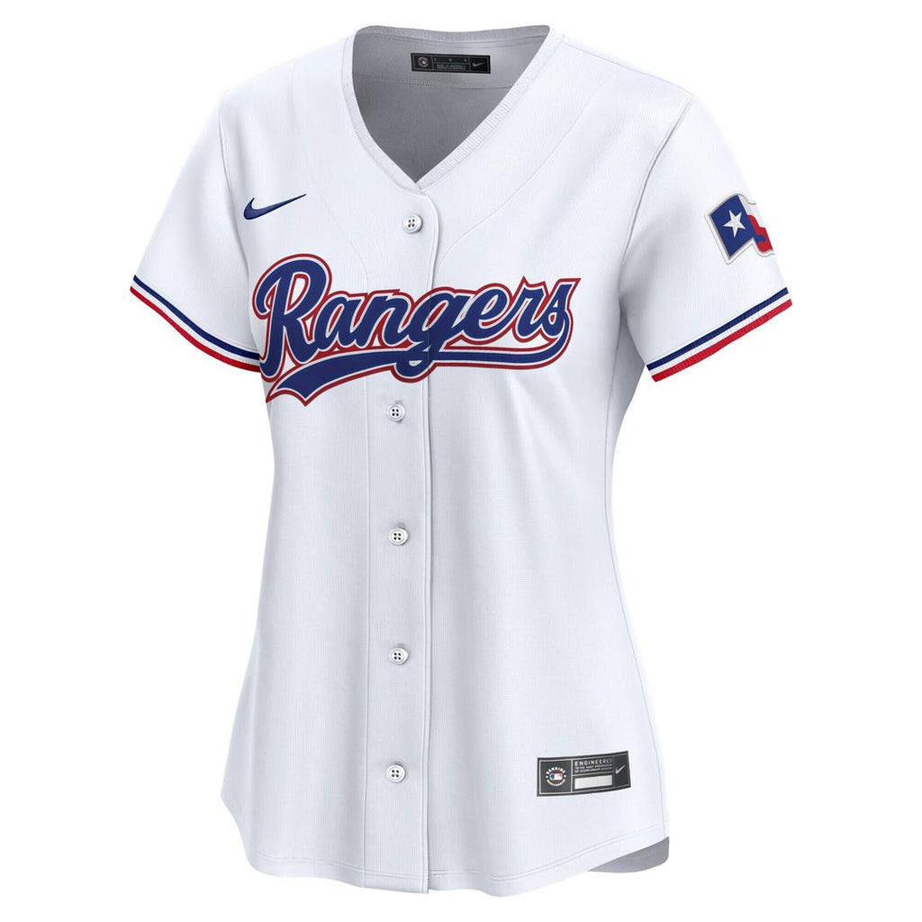Jacob deGrom Texas Rangers Nike Women's Home Limited Player Jersey - White Official MLB Team Apparel Baseball Fan Gear