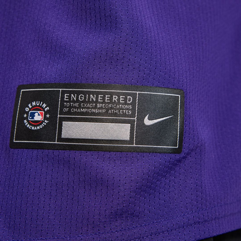 Colorado Rockies Nike Alternate Limited Jersey - Purple Official MLB Team Apparel Baseball Fan Gear