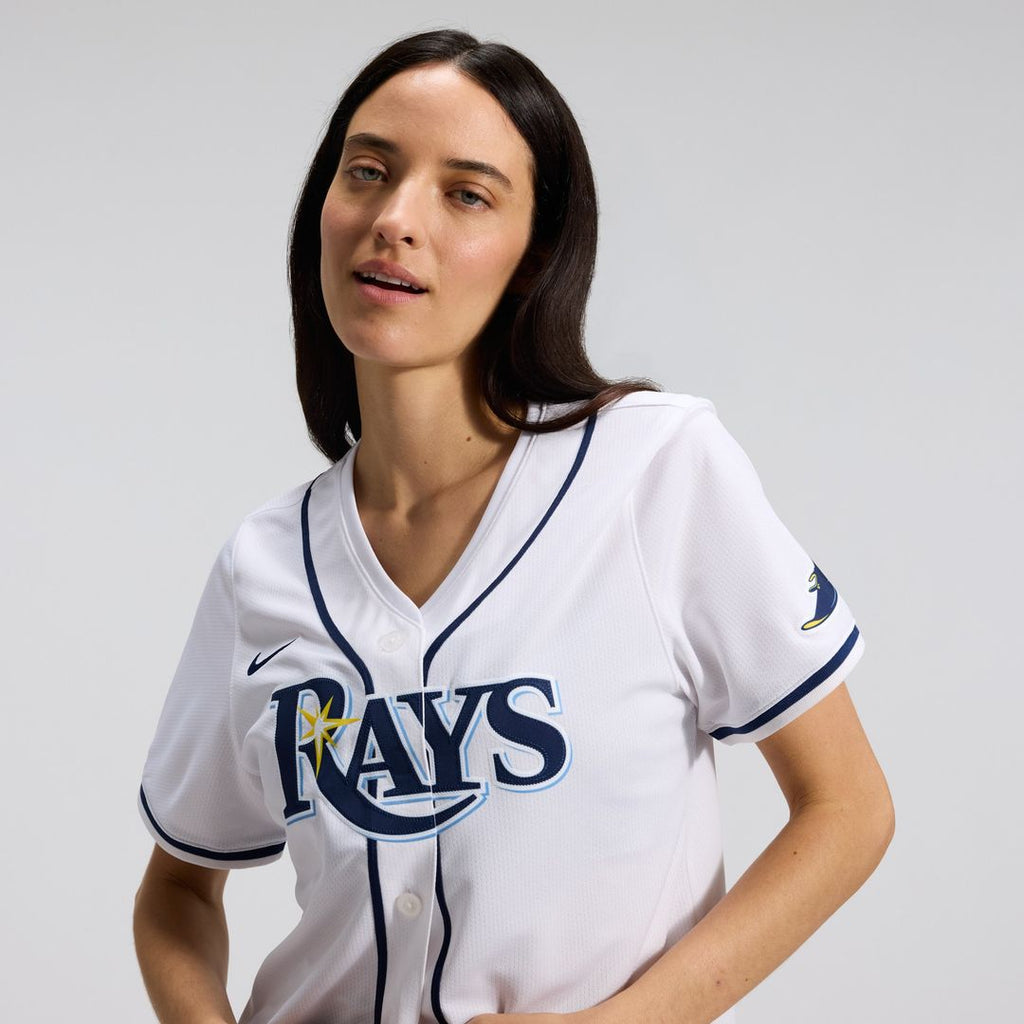 Tampa Bay Rays Nike Women's Home Limited Jersey - White Official MLB Team Apparel Baseball Fan Gear