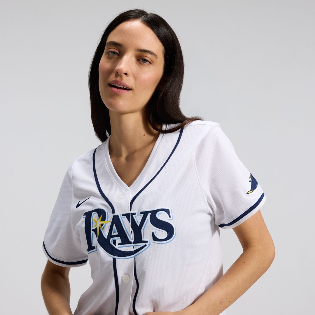 Tampa Bay Rays Nike Women's Home Limited Jersey - White Official MLB Team Apparel Baseball Fan Gear