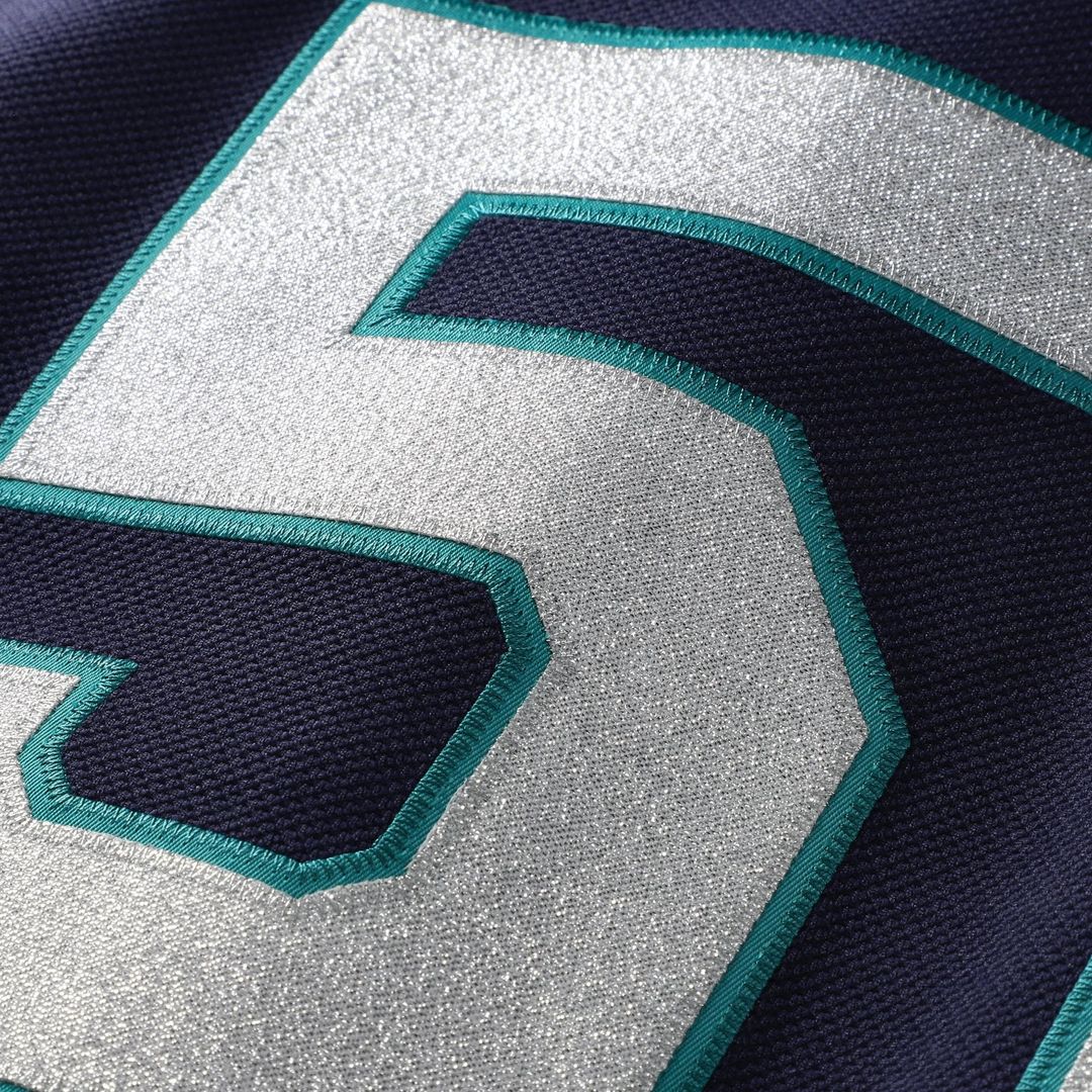 Ichiro Suzuki Seattle Mariners Mitchell & Ness 2006 Cooperstown Mesh Batting Practice Button-Up Jersey - Navy Official MLB Team Apparel Baseball Fan G