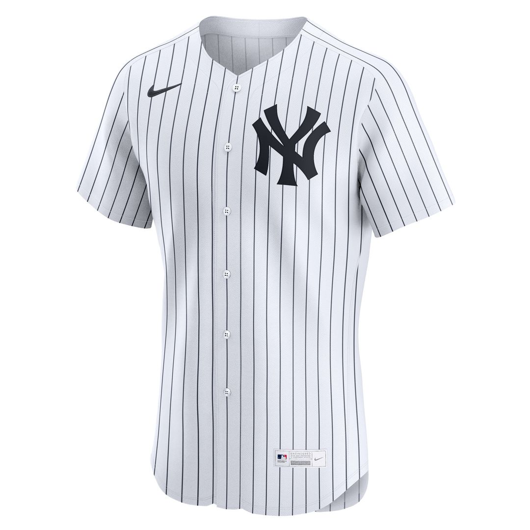 Aaron Judge New York Yankees Nike Home ElitePlayer Jersey - White Official MLB Team Apparel Baseball Fan Gear