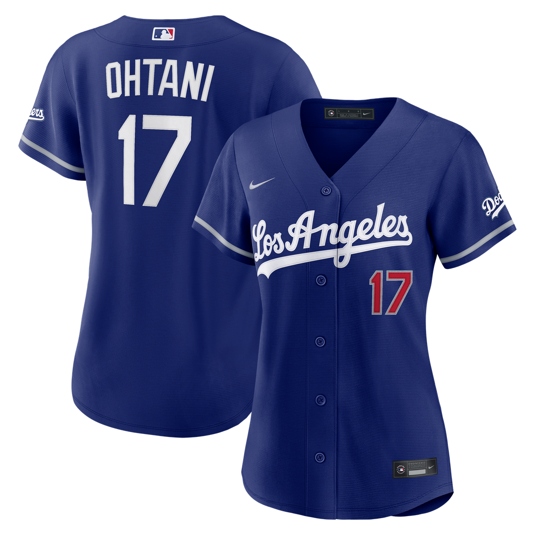 Shohei Ohtani Los Angeles Dodgers Nike Women's Alternate Stadium Jersey - Royal Official MLB Team Apparel Baseball Fan Gear