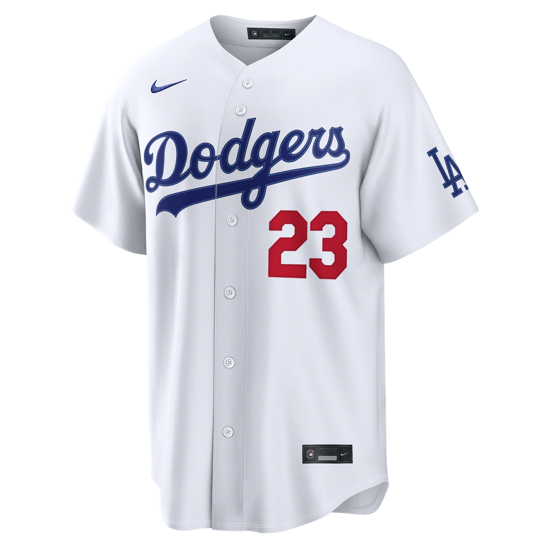 Kyle Tucker Los Angeles Dodgers Nike Home Stadium Jersey - White Official MLB Team Apparel Baseball Fan Gear
