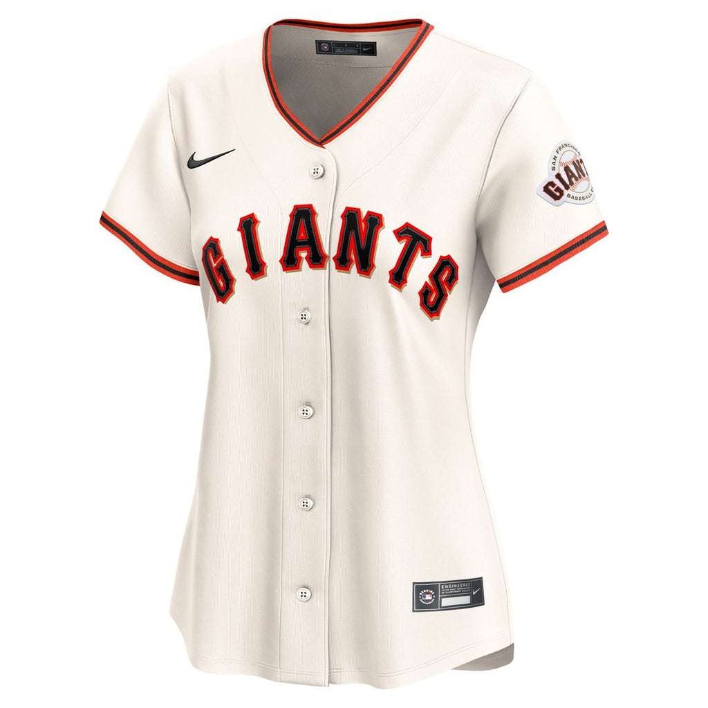 Rafael Devers San Francisco Giants Nike Women's Home Limited Player Jersey - Cream Official MLB Team Apparel Baseball Fan Gear
