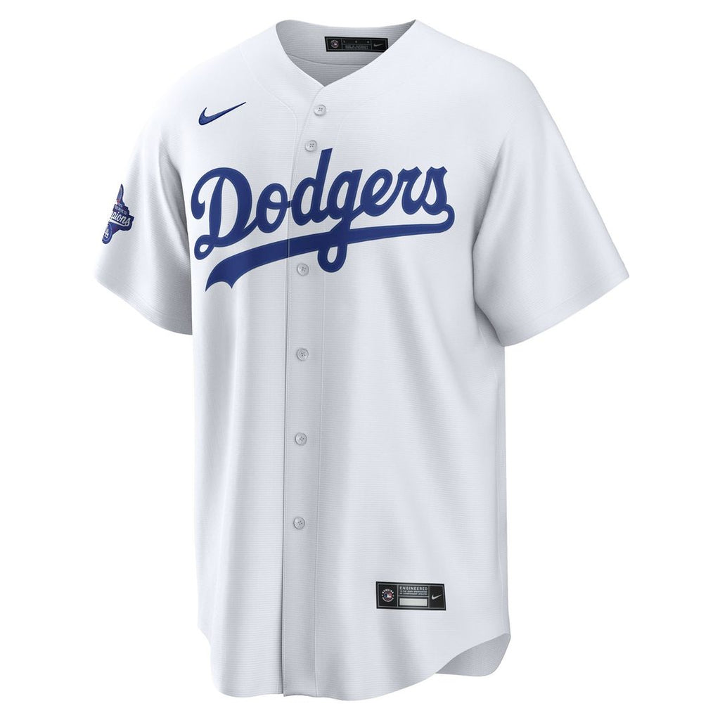 Enrique Hernández Los Angeles Dodgers Nike Home 2025 World Series Champions Replica Jersey - White Official MLB Team Apparel Baseball Fan Gear