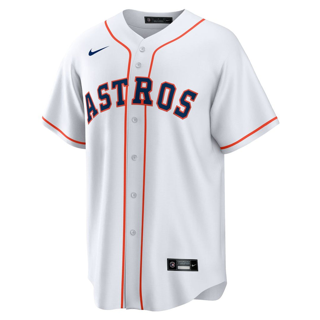 Jose Altuve Houston Astros Nike Home Replica Player Name Jersey - White Official MLB Team Apparel Baseball Fan Gear
