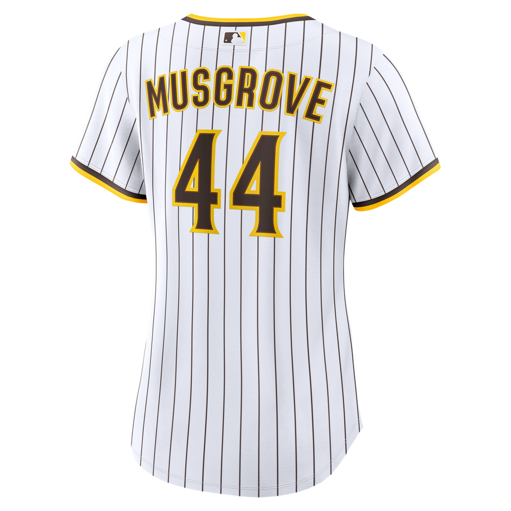Joe Musgrove San Diego Padres Nike Women's Home Replica Jersey - White Official MLB Team Apparel Baseball Fan Gear