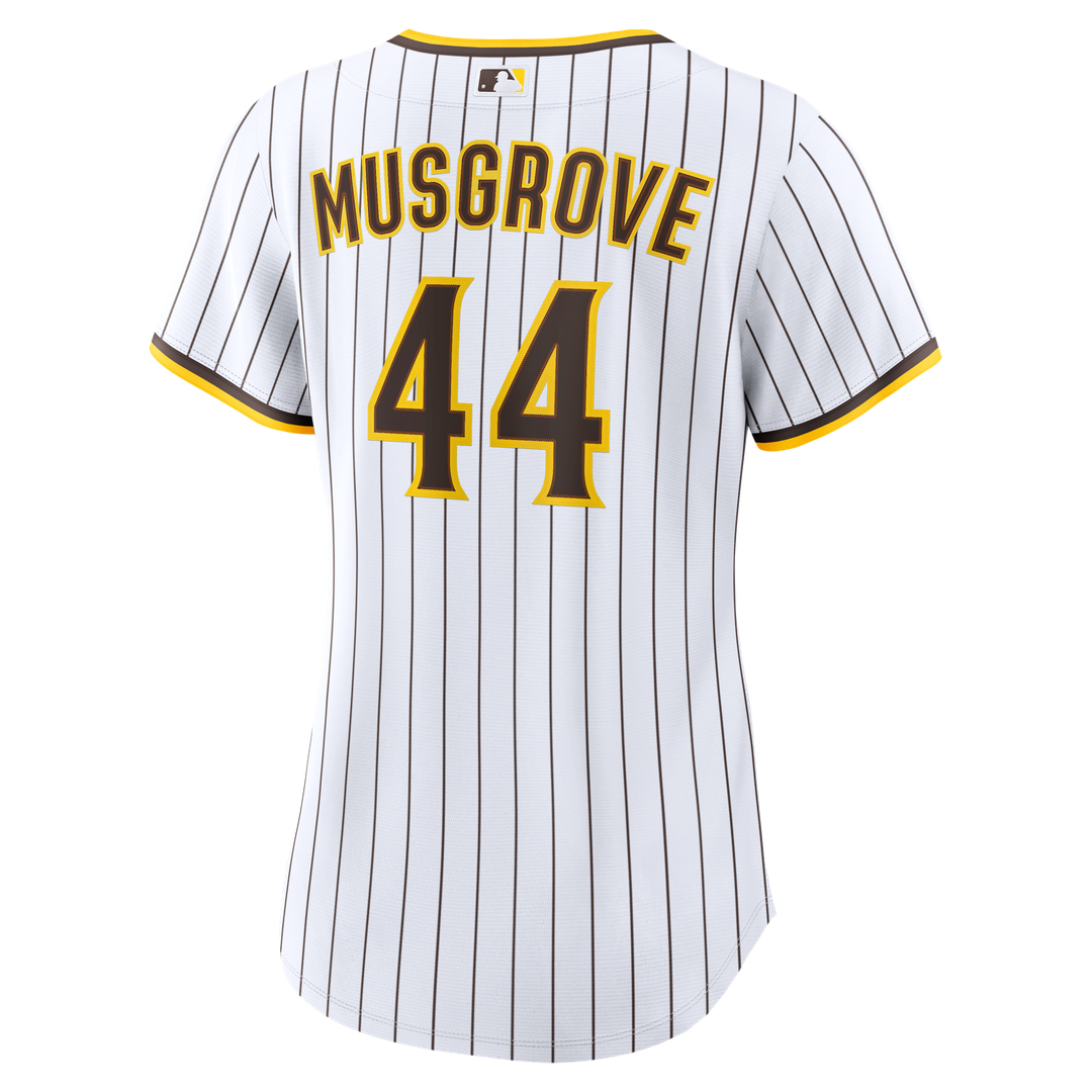 Joe Musgrove San Diego Padres Nike Women's Home Replica Jersey - White Official MLB Team Apparel Baseball Fan Gear