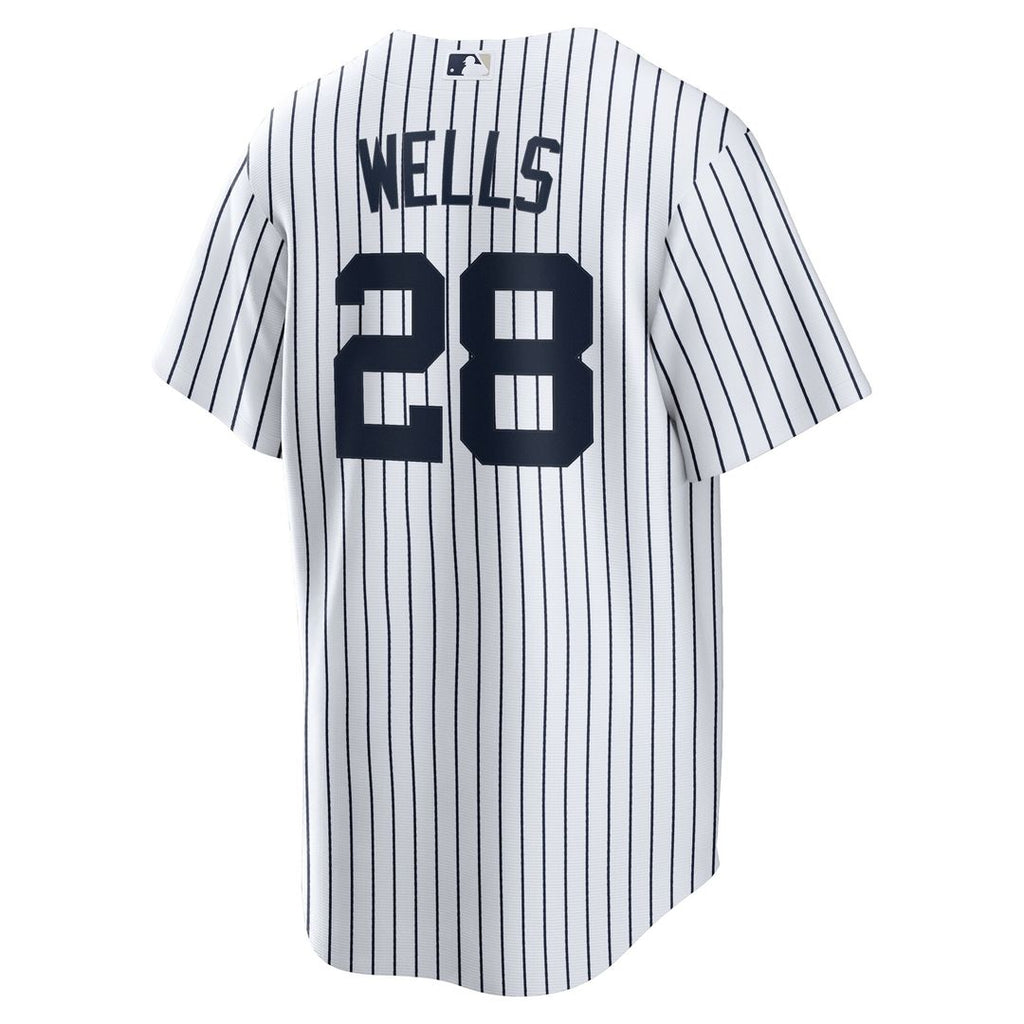 Austin Wells New York Yankees Nike Home Replica Jersey - White Official MLB Team Apparel Baseball Fan Gear