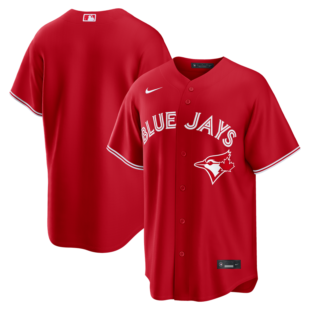 Toronto Blue Jays Nike Canada Day Replica Jersey - Red Official MLB Team Apparel Baseball Fan Gear