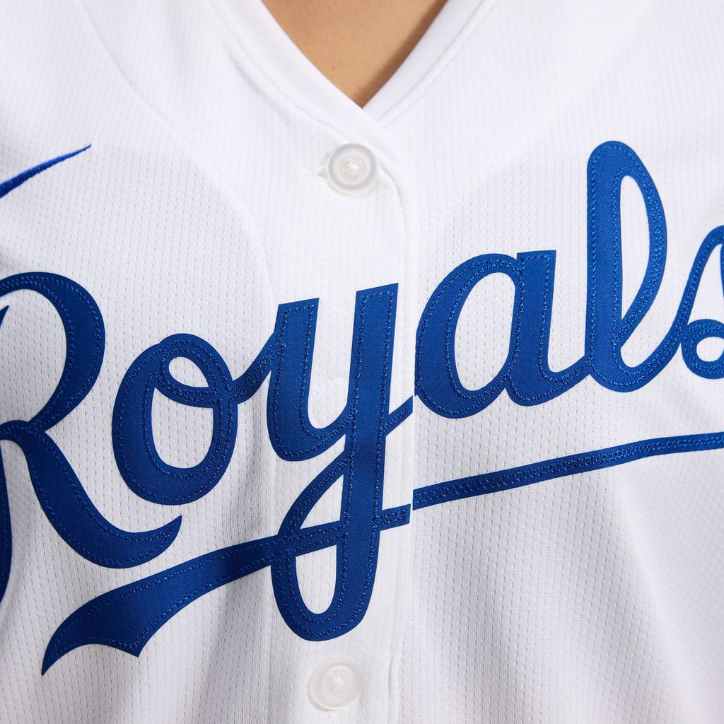 Kansas City Royals Nike Women's Home Limited Jersey - White Official MLB Team Apparel Baseball Fan Gear