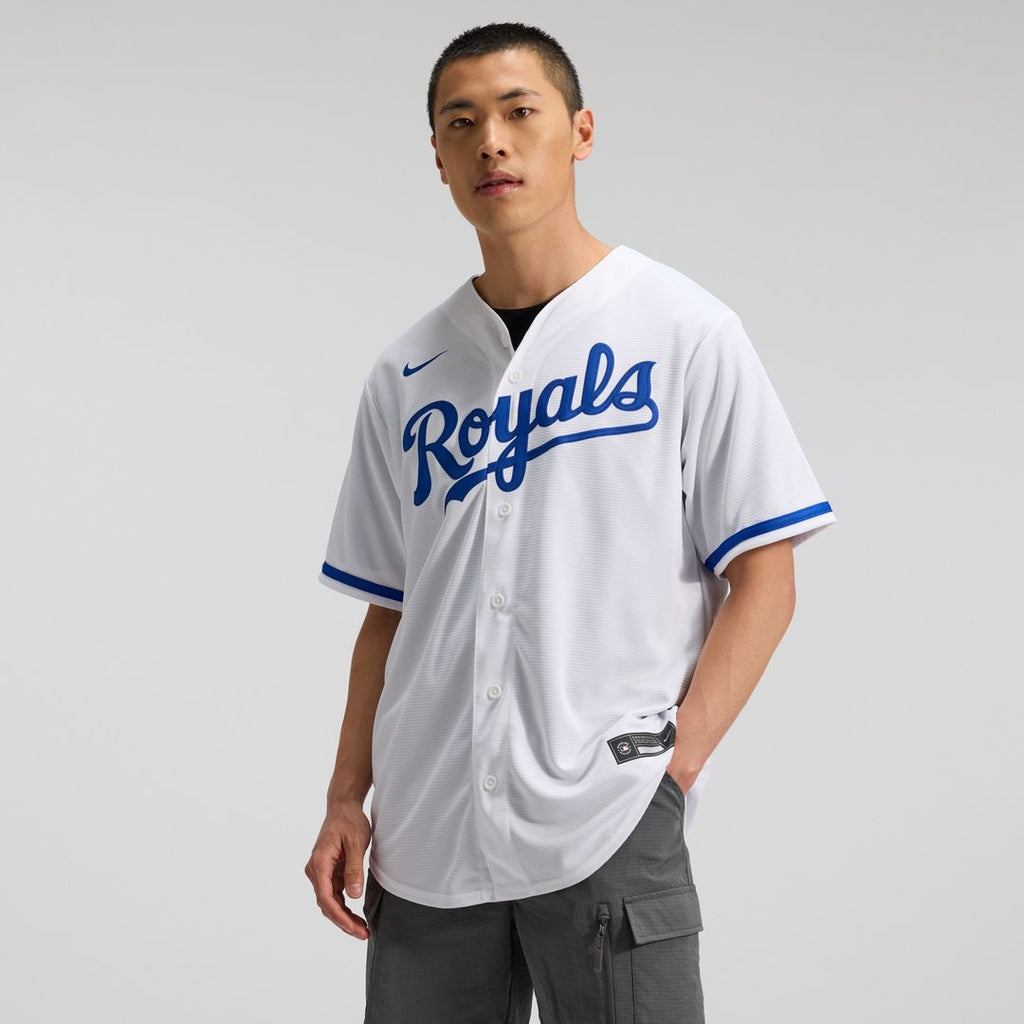 Bobby Witt Jr. Kansas City Royals Nike Home Replica Player Jersey - White Official MLB Team Apparel Baseball Fan Gear
