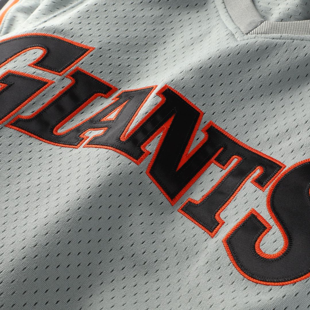 Will Clark San Francisco Giants Mitchell & Ness Authentic Batting Practice Jersey - Gray Official MLB Team Apparel Baseball Fan Gear