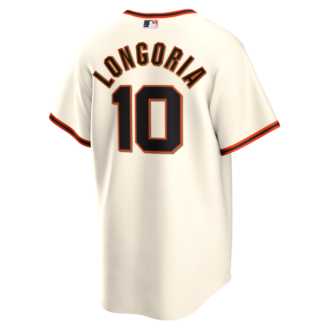 Evan Longoria San Francisco Giants Nike Home Retired Player Replica Jersey - Cream Official MLB Team Apparel Baseball Fan Gear