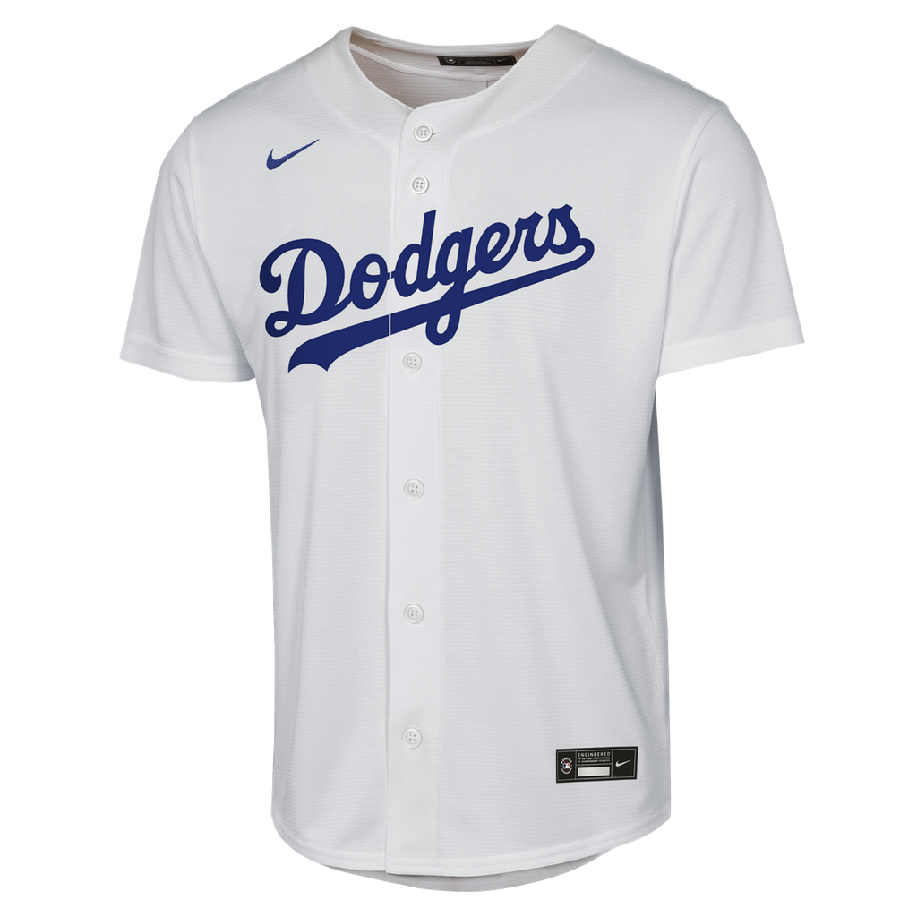 Will Smith Los Angeles Dodgers Nike Youth Home Replica Jersey - White Official MLB Team Apparel Baseball Fan Gear