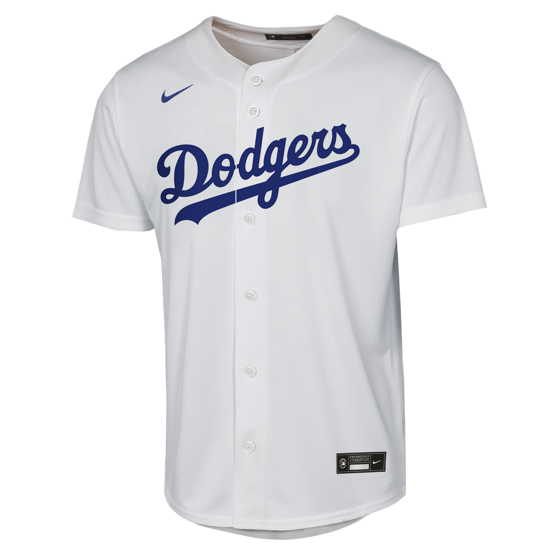 Will Smith Los Angeles Dodgers Nike Youth Home Replica Jersey - White Official MLB Team Apparel Baseball Fan Gear