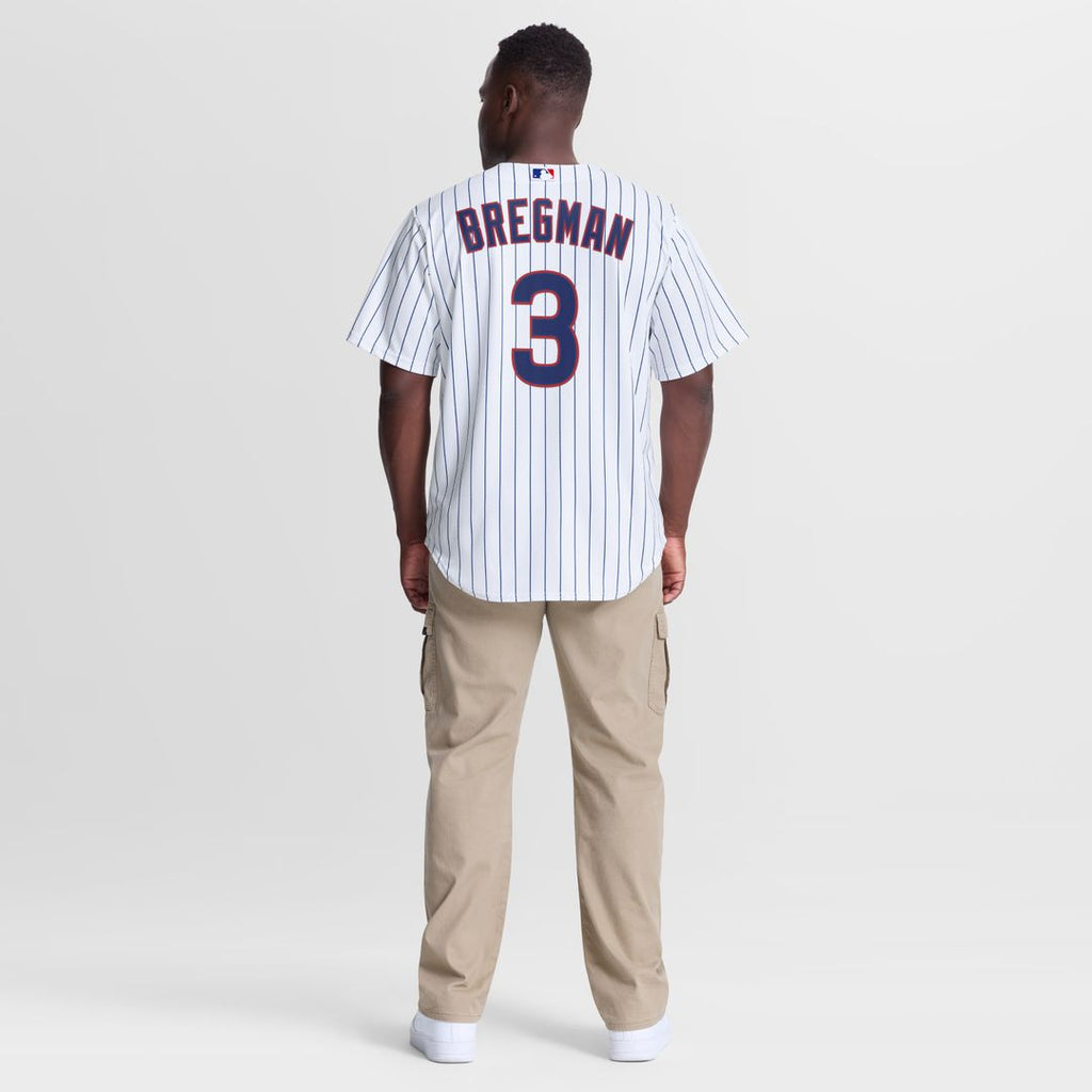 Alex Bregman Chicago Cubs Nike Home Replica Jersey - White Official MLB Team Apparel Baseball Fan Gear