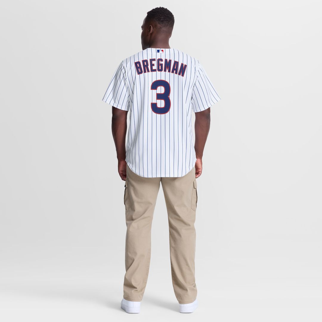 Alex Bregman Chicago Cubs Nike Home Replica Jersey - White Official MLB Team Apparel Baseball Fan Gear