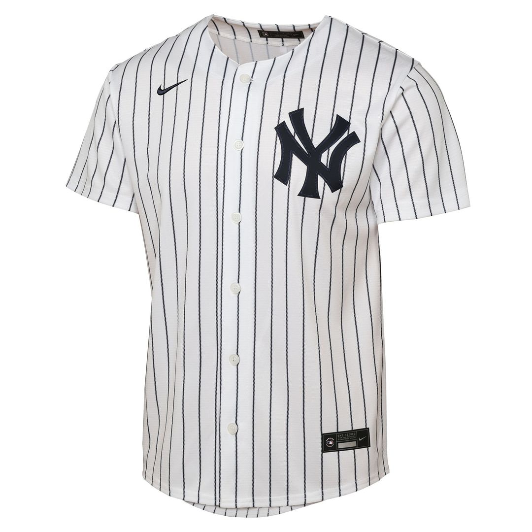 Aaron Judge New York Yankees Nike Youth Home Replica Player Jersey - White Official MLB Team Apparel Baseball Fan Gear