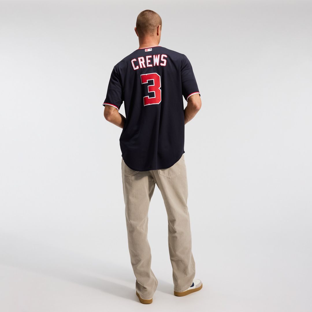 Dylan Crews Washington Nationals Nike Home Replica Jersey - White Official MLB Team Apparel Baseball Fan Gear
