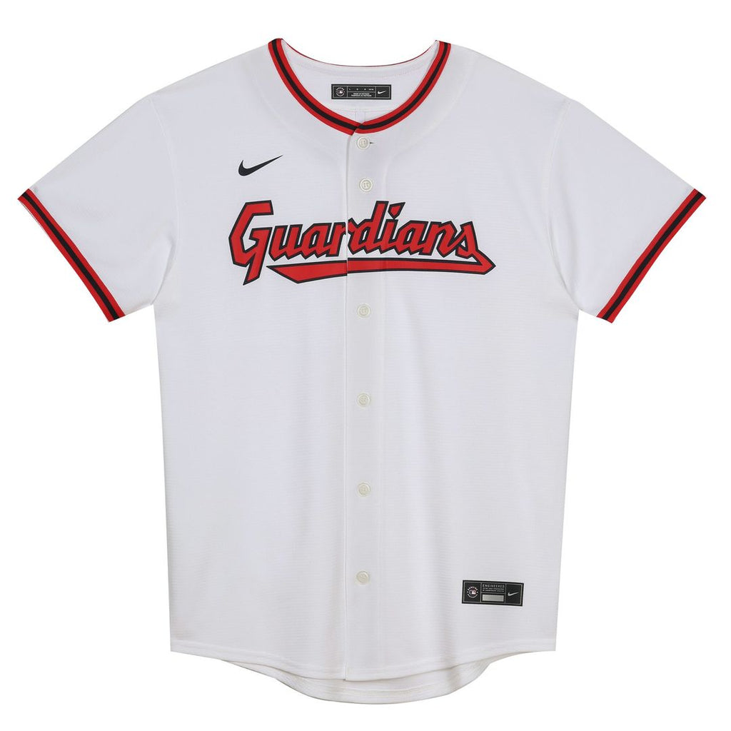 Cleveland Guardians Preschool Home Blank Replica Jersey - White Official MLB Team Apparel Baseball Fan Gear
