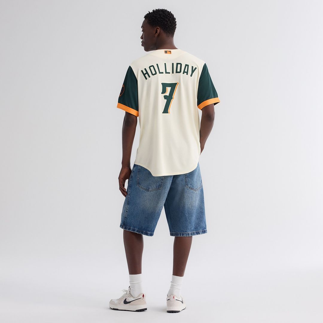Jackson Holliday Baltimore Orioles Nike 2026 City Connect Stadium Jersey - Cream Official MLB Team Apparel Baseball Fan Gear